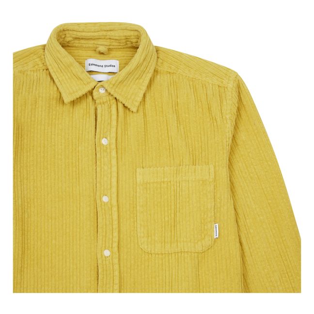 Camisa de pana French - Colección Adulto - Amarillo