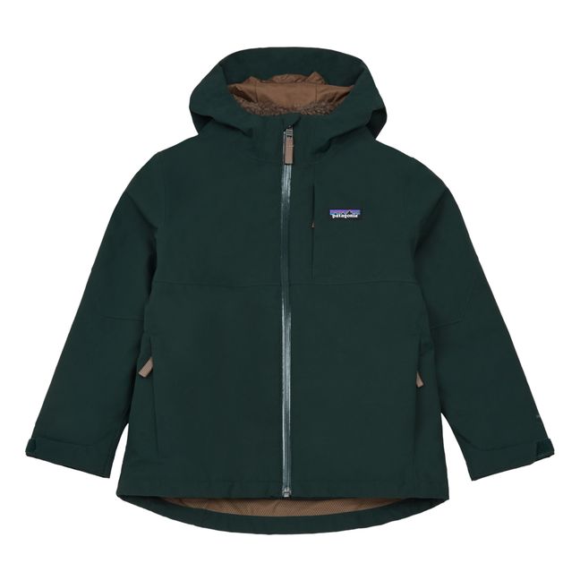 Recycled Polyester 4 in 1 Parka Green