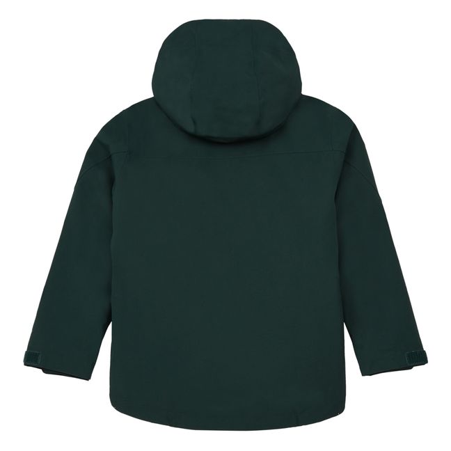 Recycled Polyester 4 in 1 Parka Green
