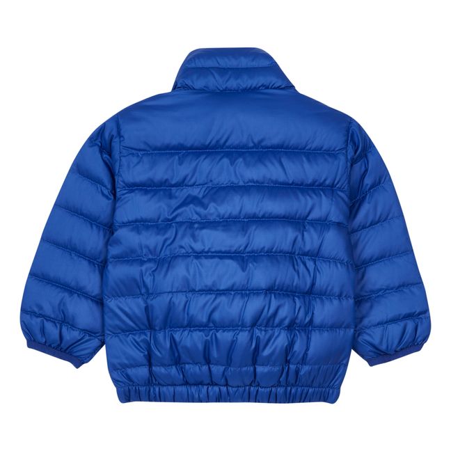 Recycled Puffer Jacket Blue