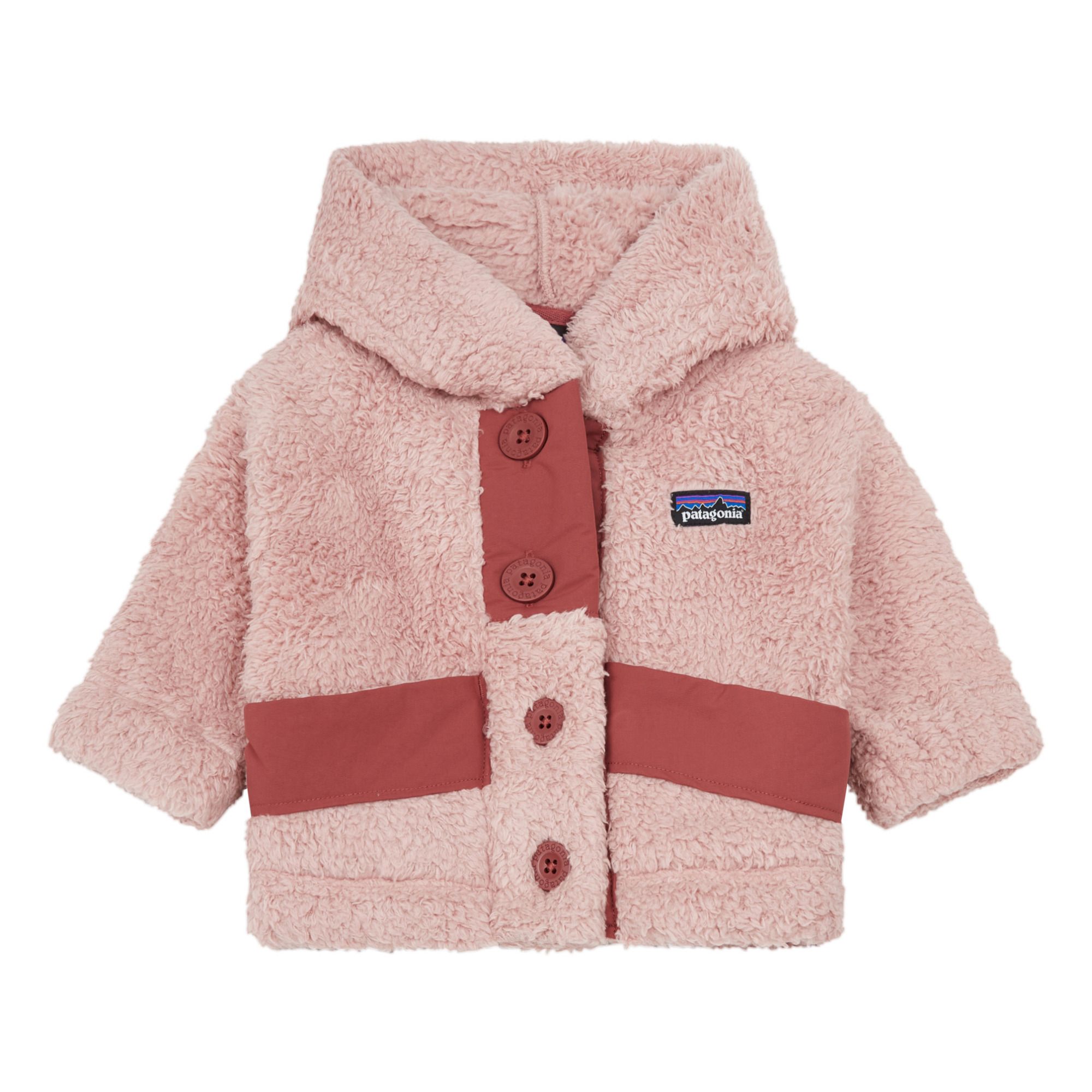 Patagonia - Sweat Boutonné Recyclé - Fille - Mauve