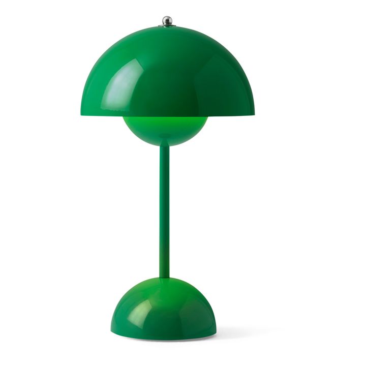 VP9 Flowerpot Portable Table Lamp | Green- Product image n°0