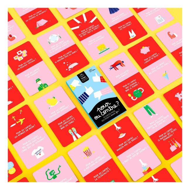 Jeu de cartes - Pour ou contre?