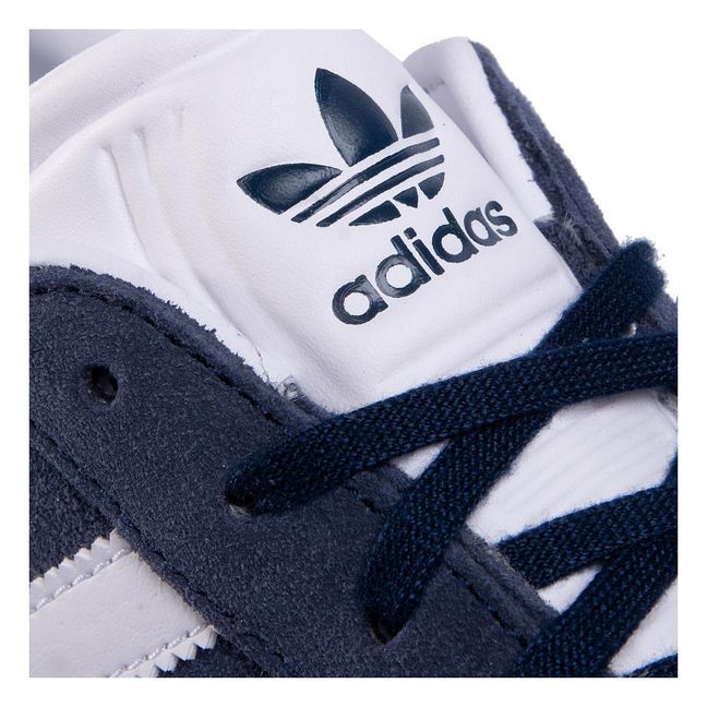 Gazelle Lace-up Trainers | Navy blue