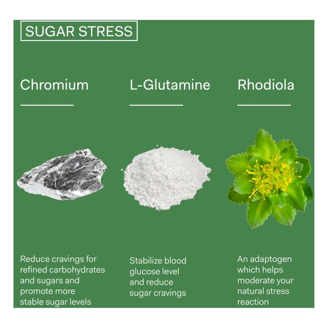 Complementos alimenticios Sugar Stress - 60 cápsulas