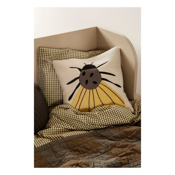 Cojín bordado Mariposa- Imagen del producto n°1