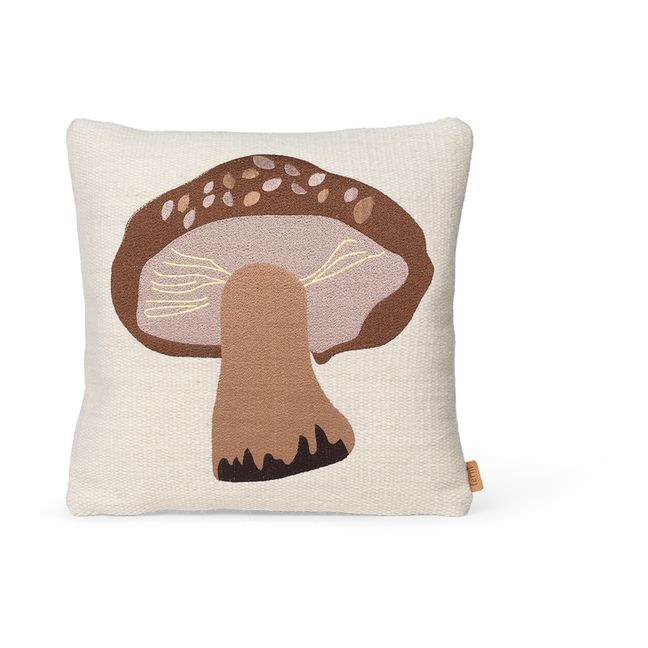 Embroidered Mushroom Cushion