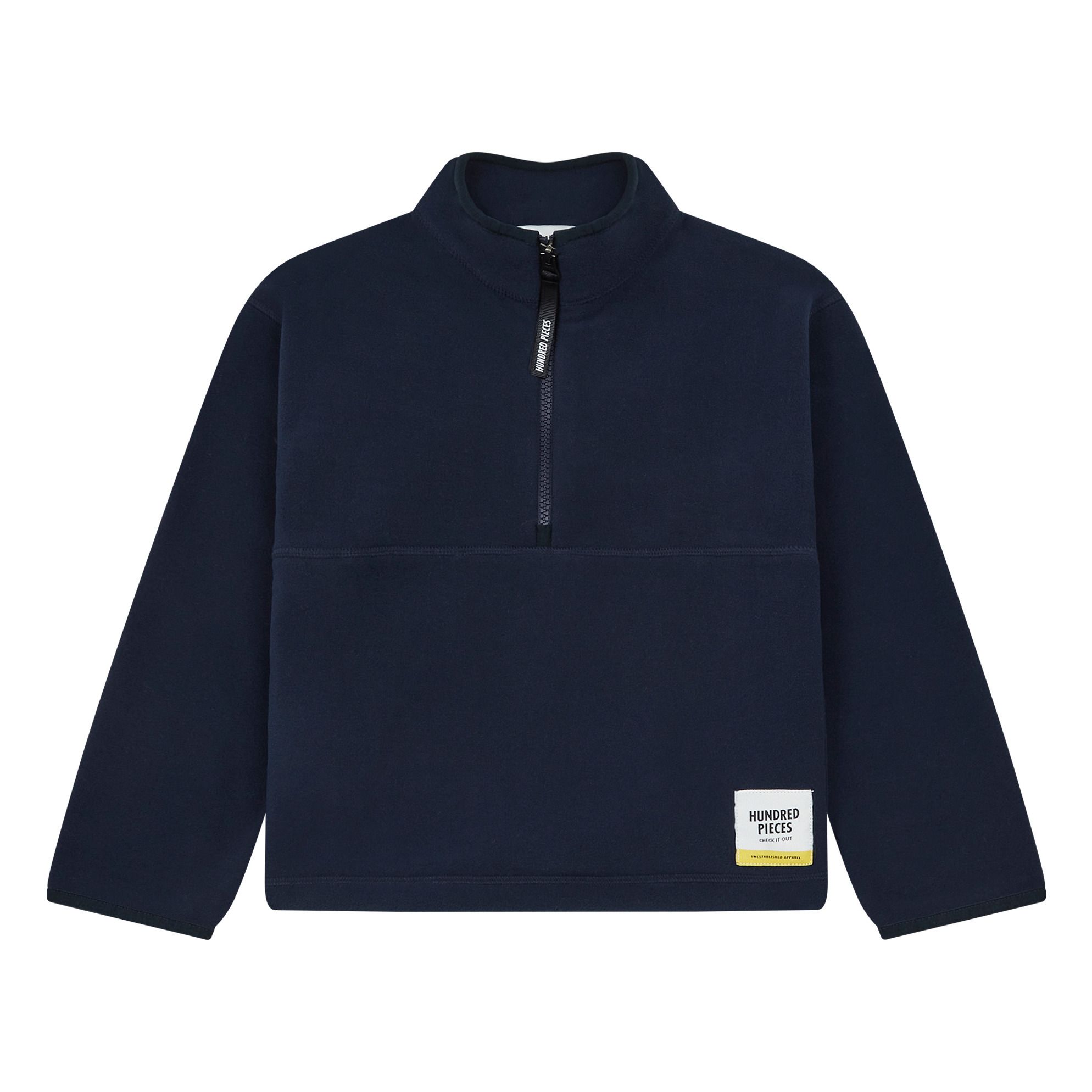 Hundred Pieces - T-Shirt Coton Bio Couch Surfer - Garçon - Bleu nuit