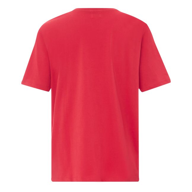 T-shirt da allattamento Le meilleur pour la faim | Rosso