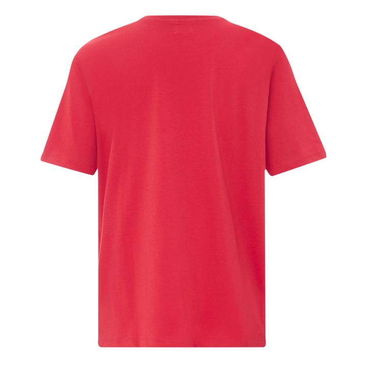Camiseta de lactancia Le meileur pour la faim | Rojo- Imagen del producto n°4