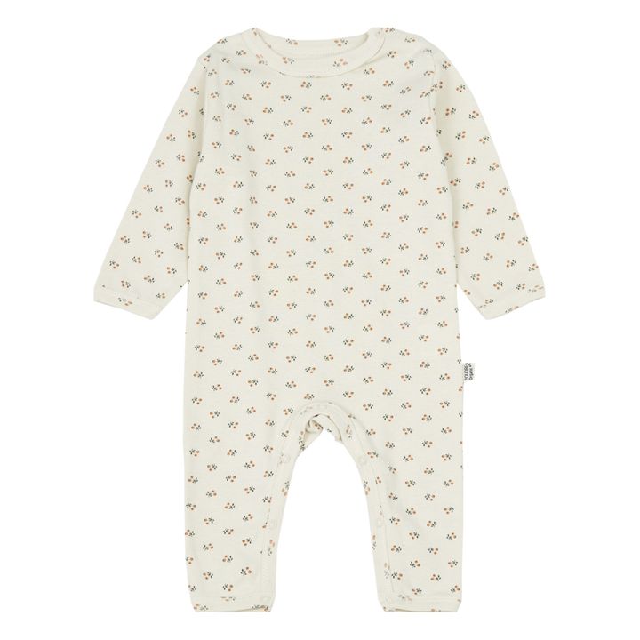 Pijama de algodón orgánico Artemisa | Blanco- Imagen del producto n°0