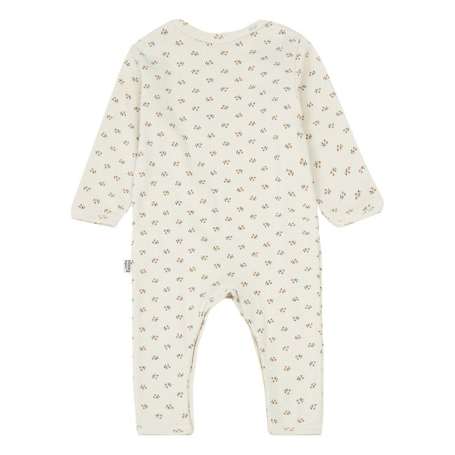 Pyjama Bio-Baumwolle Armoise | Weiß