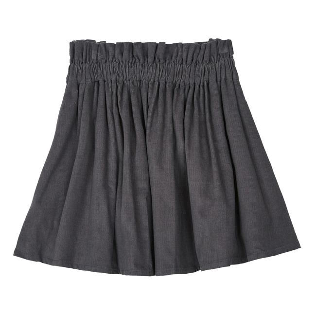 Simone Corduroy Skirt Grey
