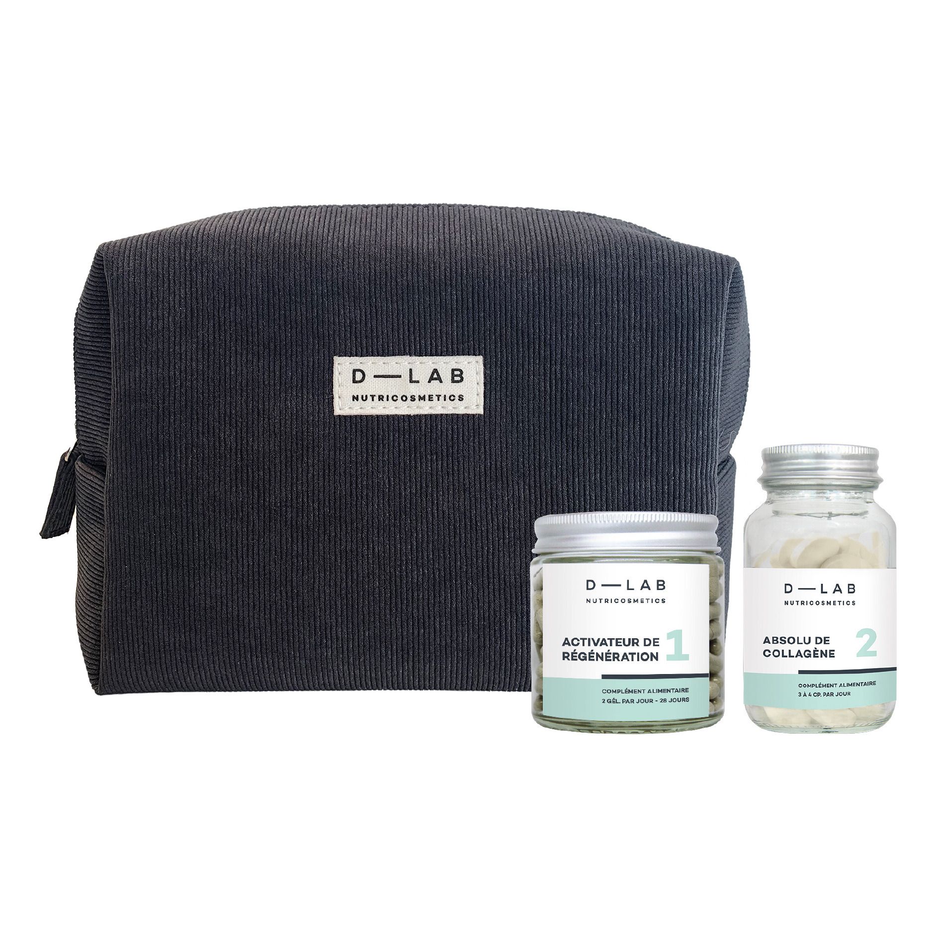 D-LAB NUTRICOSMETICS - Trousse Duo Pro-Age - Blanc