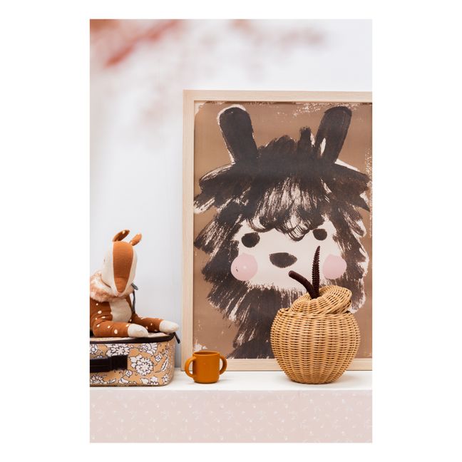 Large Alpaca Poster