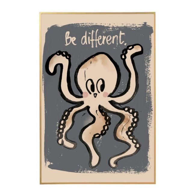 Großes Poster Octopus