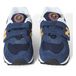 574 Multicolour Velcro Sneakers Blue- Miniature produit n°3