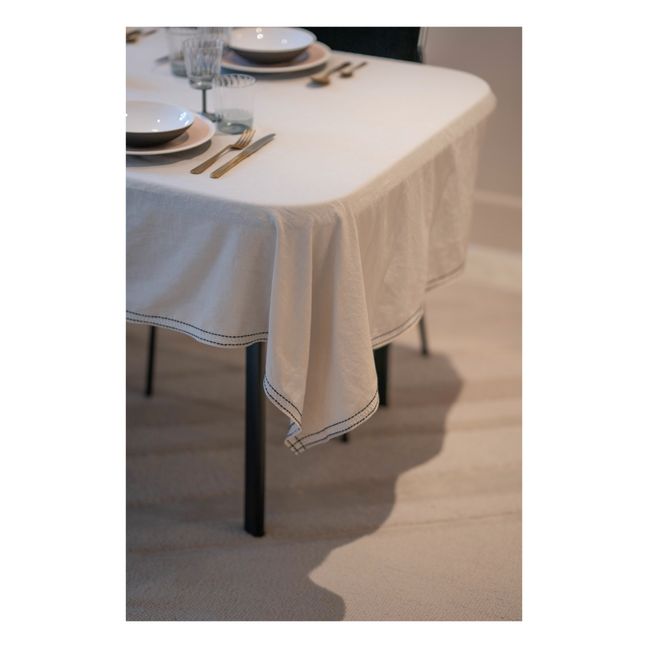 Serenity Linen Tablecloth | Nude