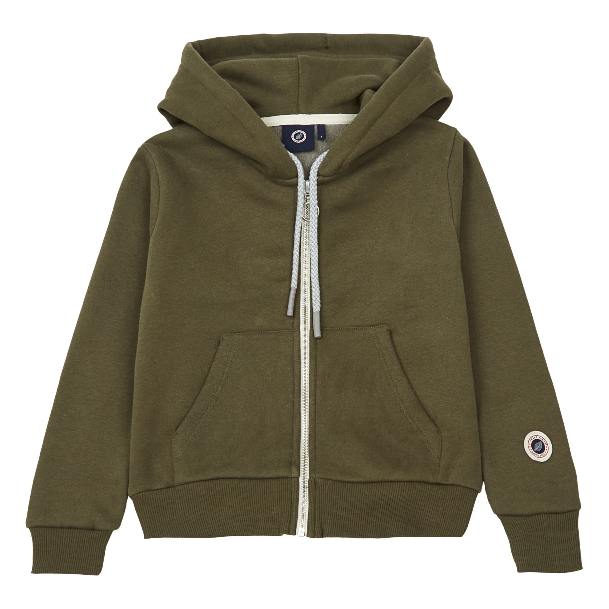 Sudadera con Cremallera Verde Kaki Sweet Pants Moda Joven, Infantil