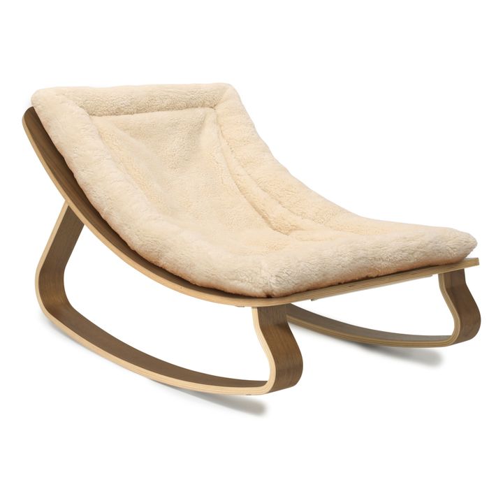 Levo Walnut Baby Bouncer | Crudo- Imagen del producto n°2