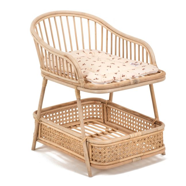 Wicker Doll Changing Table