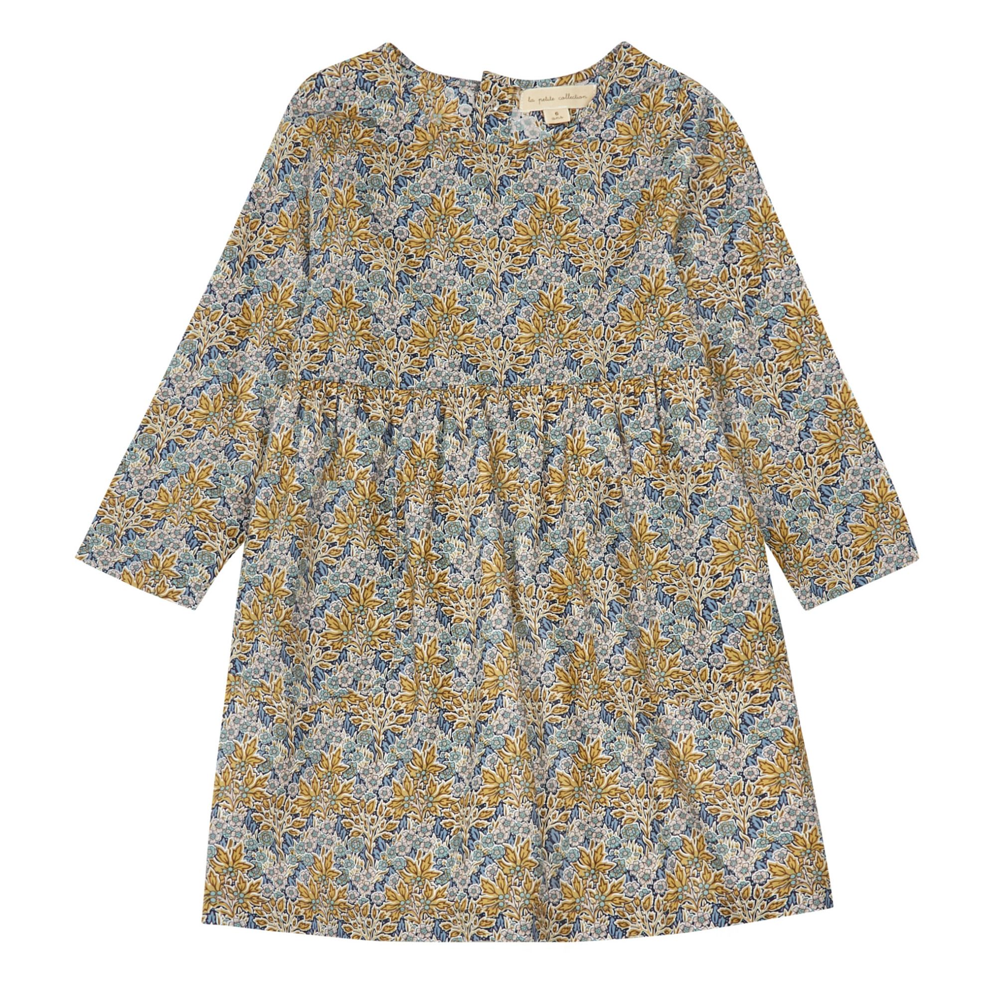 La Petite Collection - Blouse coton bio - Fille - Bleu