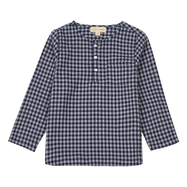 Organic Cotton Kurta Shirt Navy blue