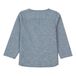Organic Chambray Kurta Shirt Marled blue- Miniature produit n°2