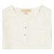 Organic Cotton Muslin Kurta Shirt Ecru- Miniature produit n°1