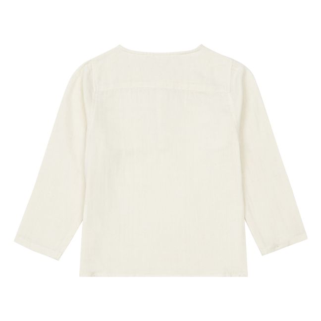 Kurta Gaze de Coton Bio | Ecru
