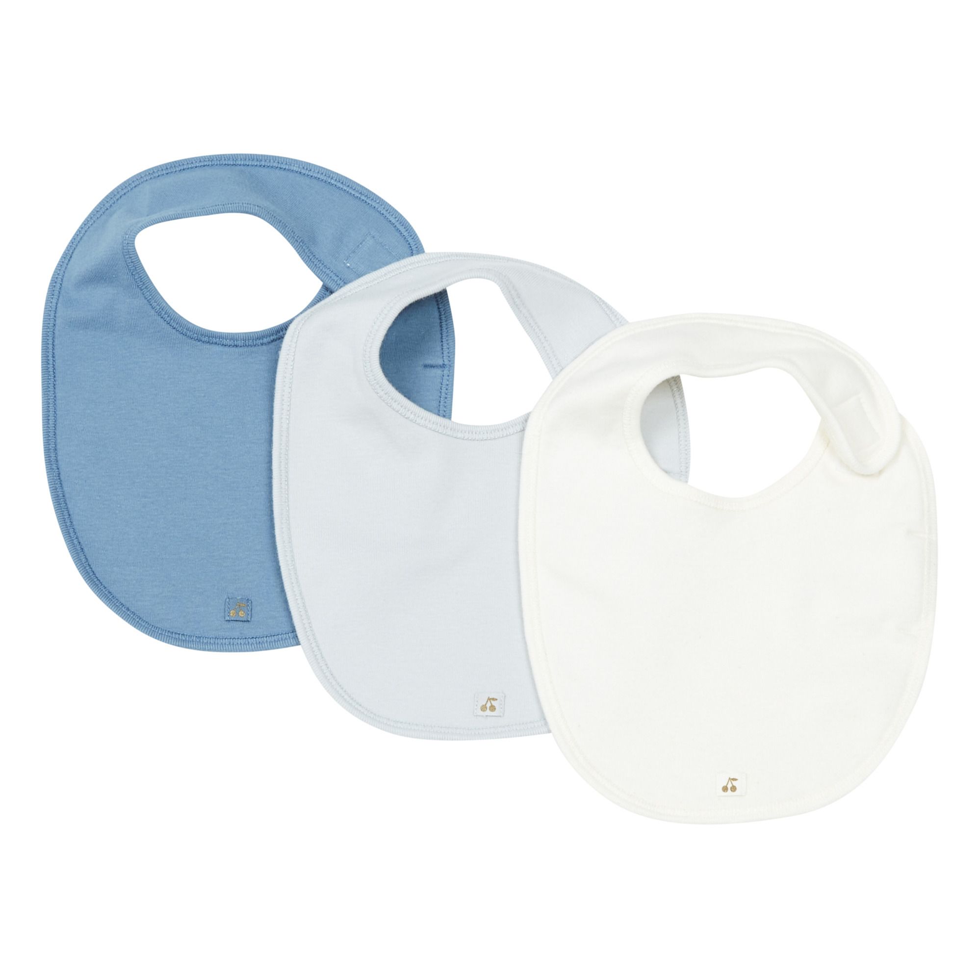 Bonpoint - Set 3 Bavoirs - Bleu