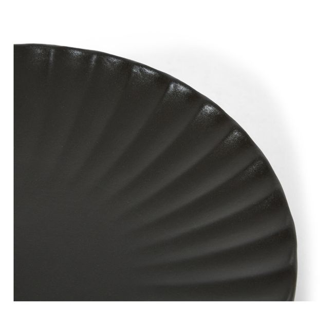 Sergio Herman Inku Stoneware Platter Black