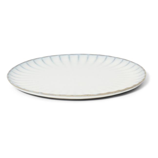 Assiette Inku en grès - Sergio Herman | Blanc