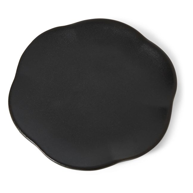 Sergio Herman Inku Stoneware Plate | Black