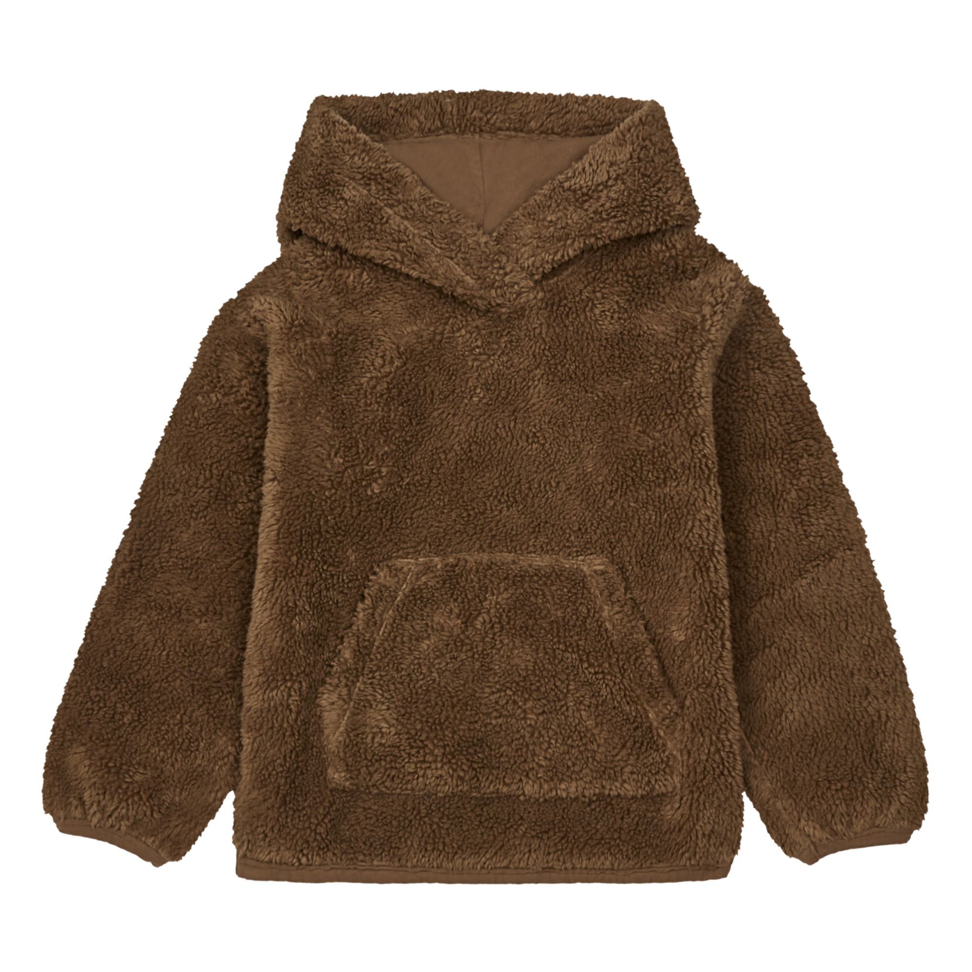 Babe & Tess - Sweat Capuche Façon Fourrure - Fille - Camel