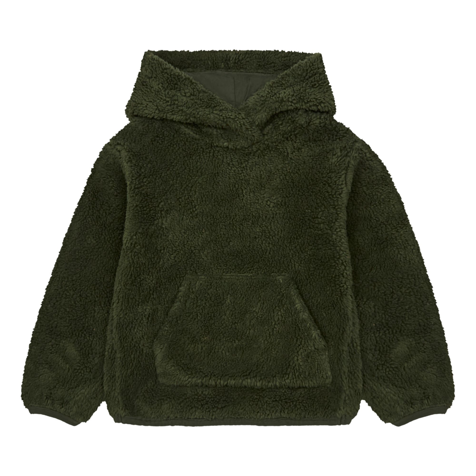 Babe & Tess - Sweat Capuche Façon Fourrure - Fille - Vert