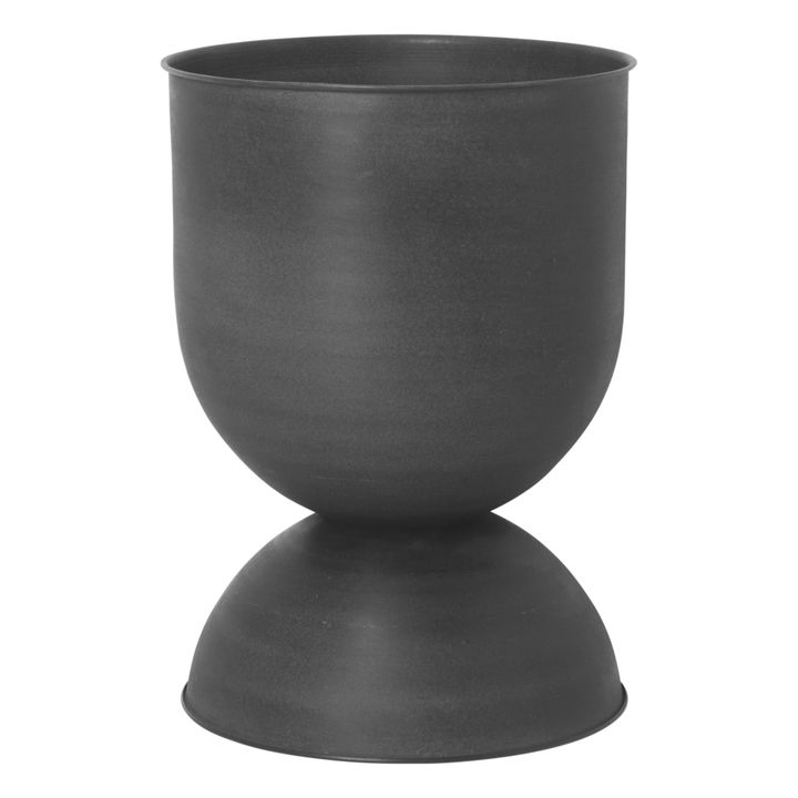 Maceta Hourglass | Negro- Imagen del producto n°0