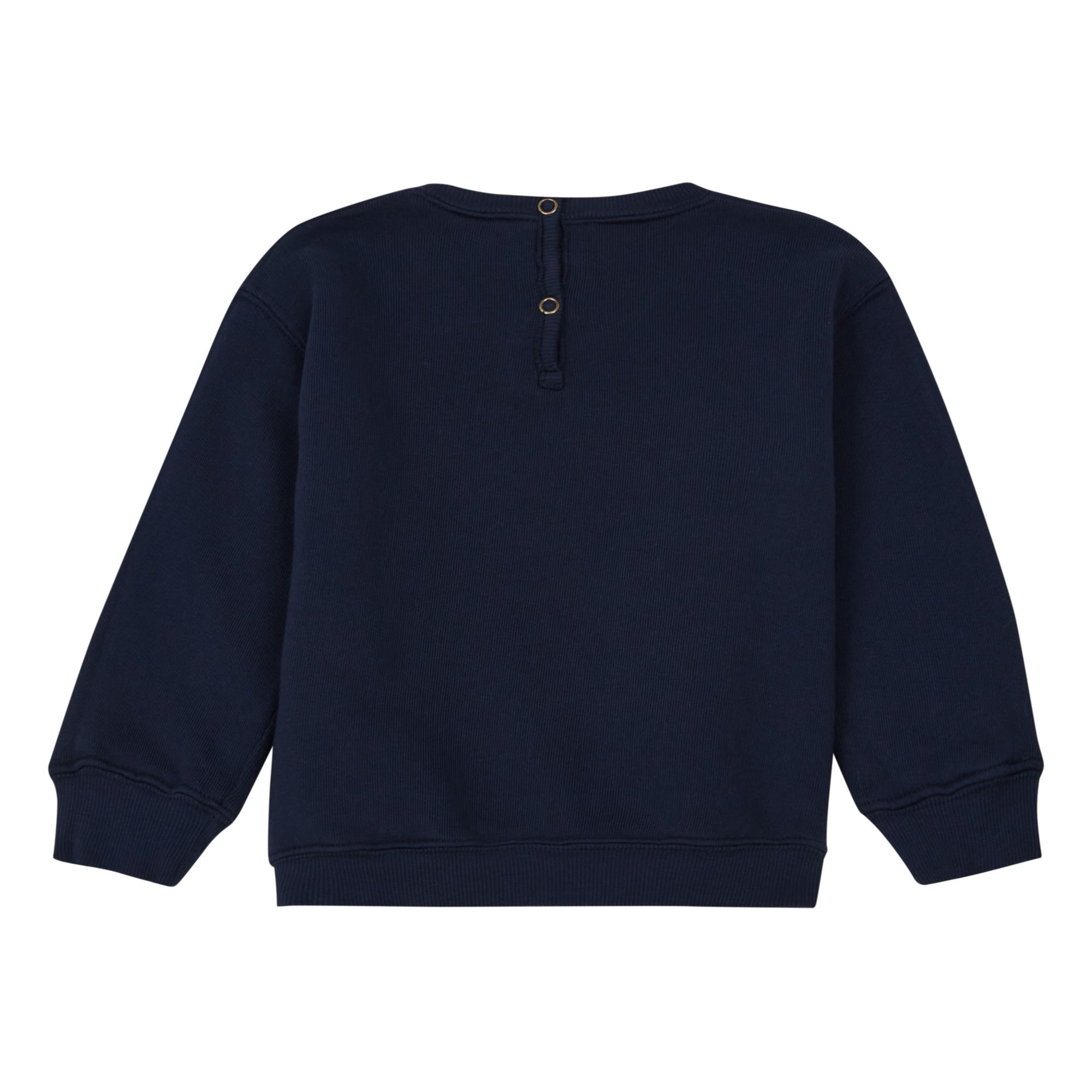 Happy Life Sweatshirt Navy blue- Product image n°2