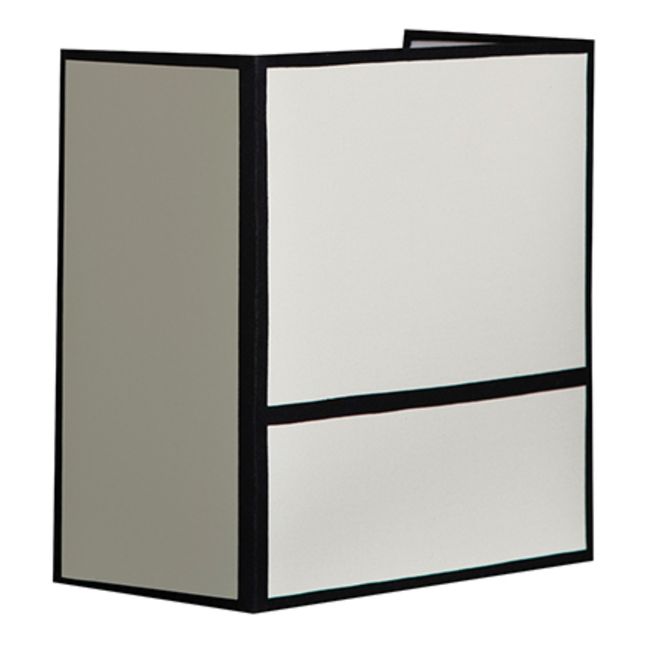 Abat-jour Radieuse 25x25 cm | Ecru
