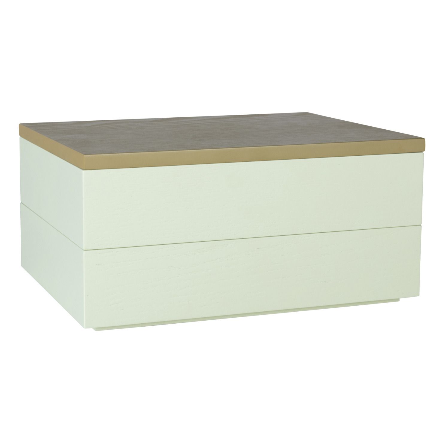 Hubsch - Boîte de rangement avec couvercle - Multicolore