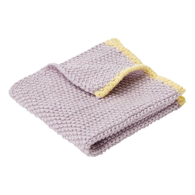 Organic Cotton Tea Towel Purple