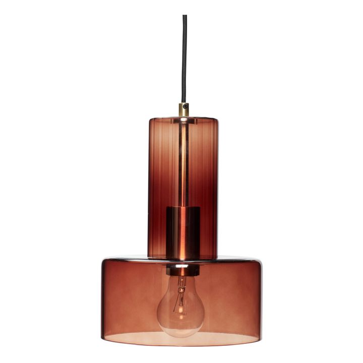 Suspension en verre | Marron- Image produit n°0
