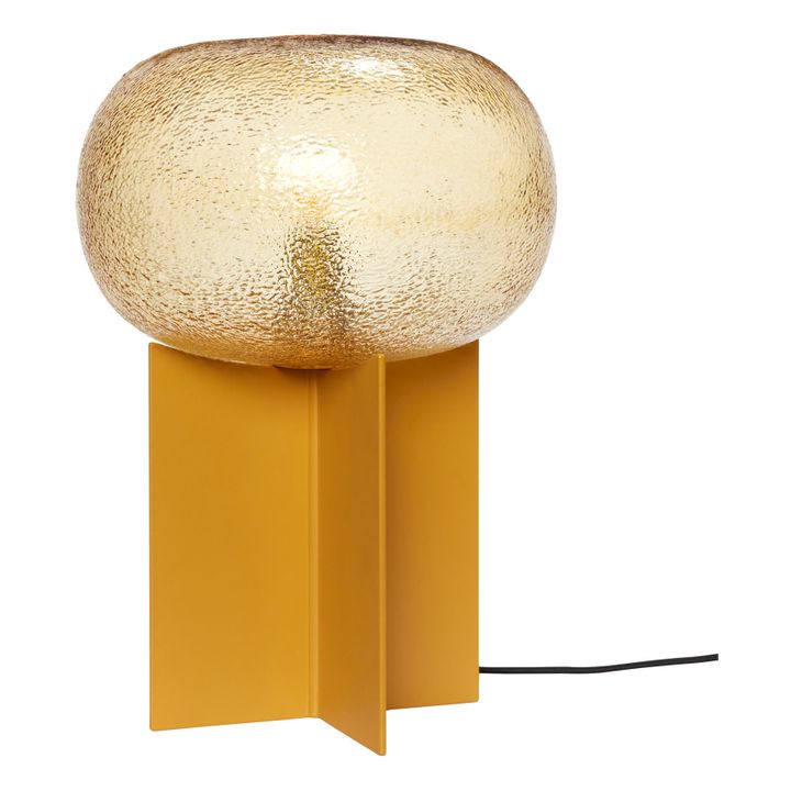 Lámpara de sobremesa de vidrio | ámbar- Imagen del producto n°0