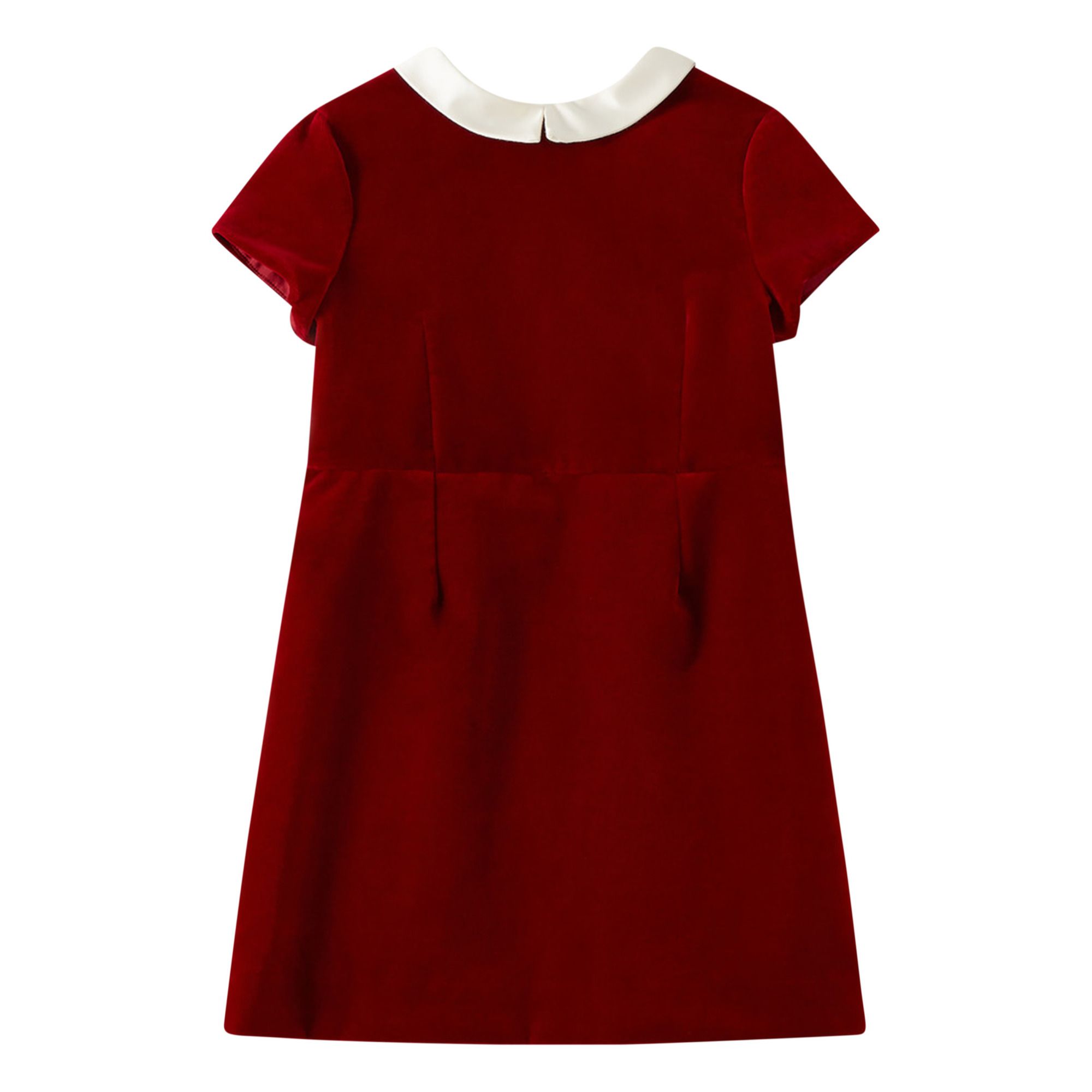 Bonpoint - Robe Velours Tini - Collection Noël - - Fille - Rouge