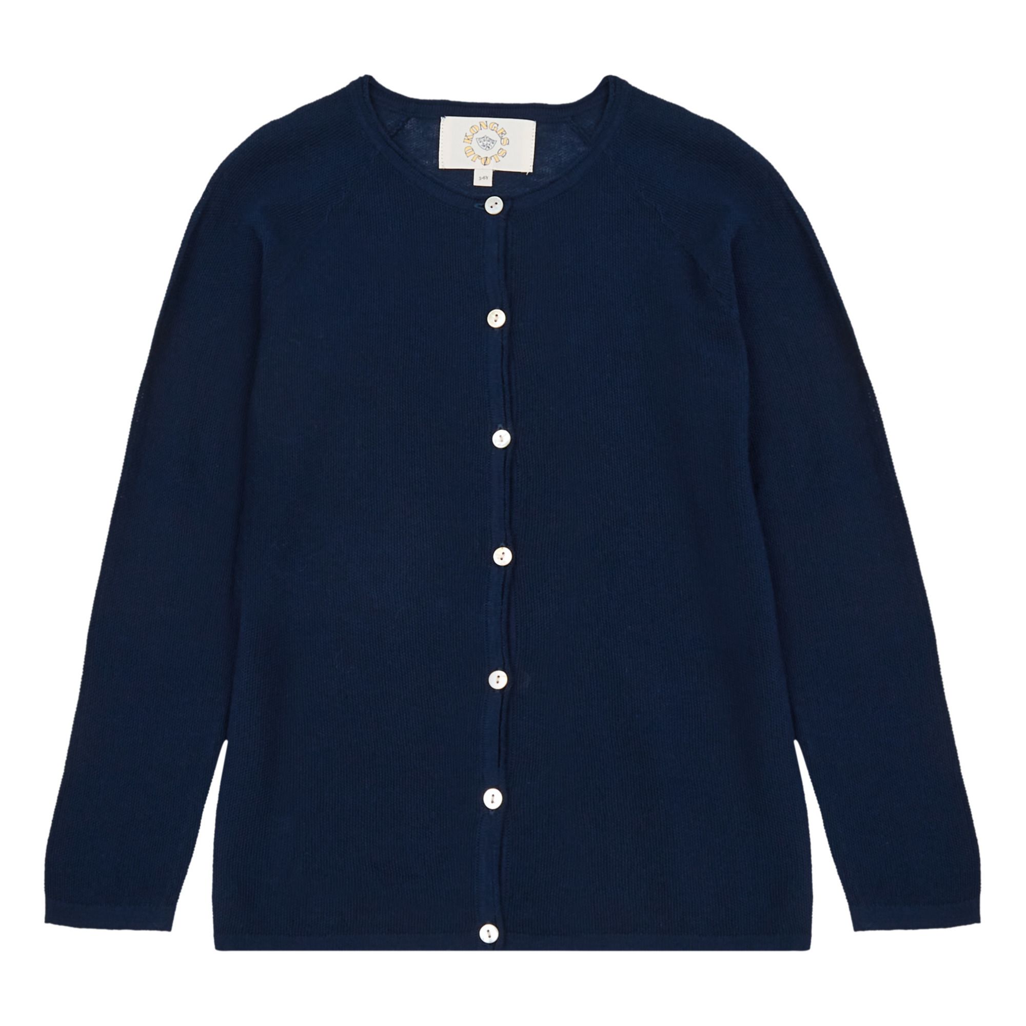 Konges Slojd - Cardigan Cypres Coton Bio - Fille - Bleu marine