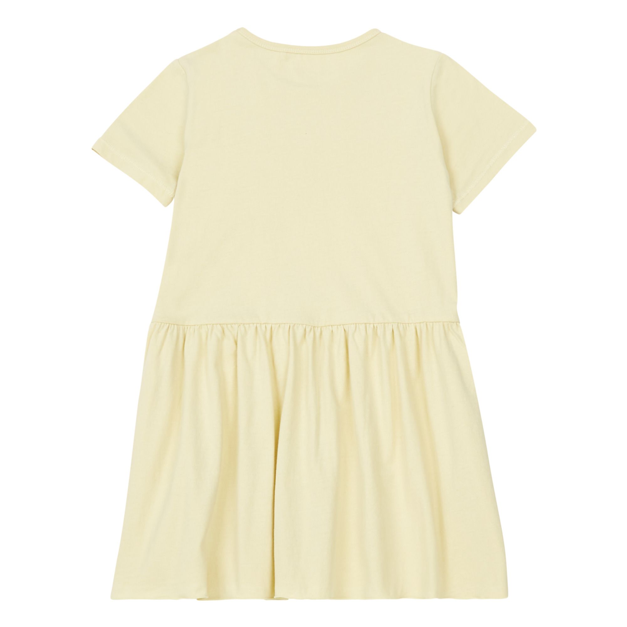 Famo Organic Cotton Dress  Yellow- Product image n°2