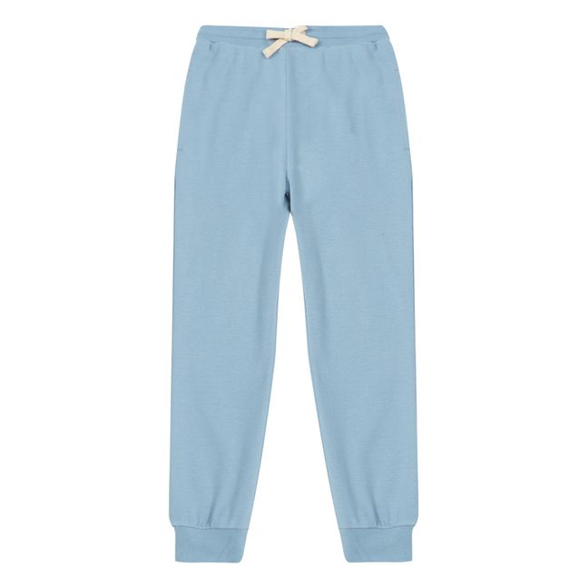 Lou Organic Cotton Trousers  Blue