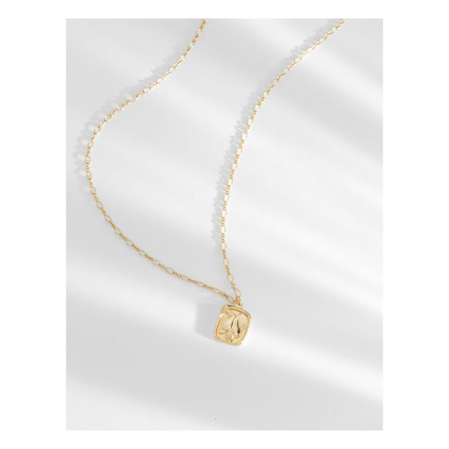 Georgia Pendant Necklace Gold