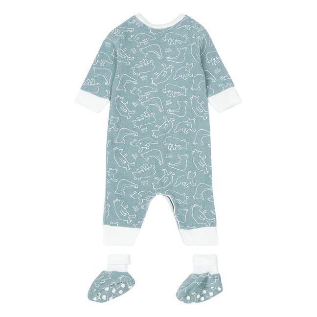 Tiramisu Little Bear Pyjamas + Slippers