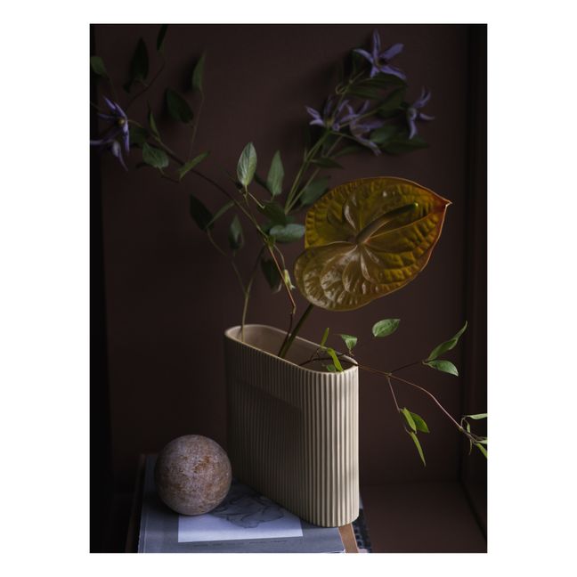Vase Ridge | Beige